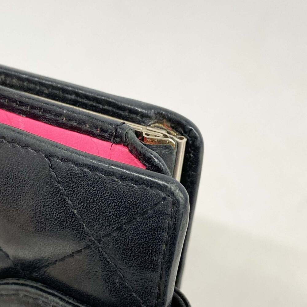 Chanel Cambon Lambskin Wallet, Black, Women's - Picture 7 of 8